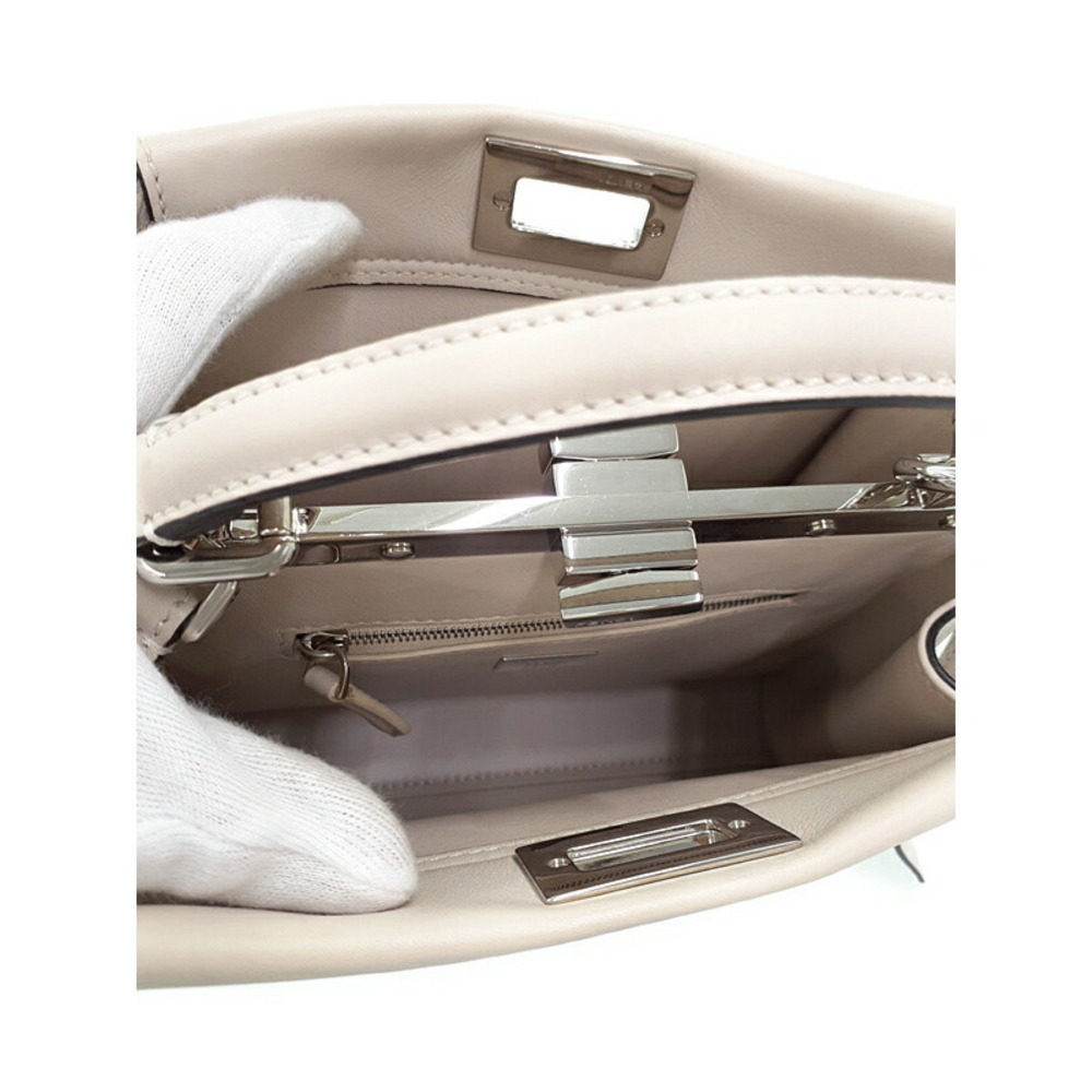 Fendi Peekaboo Iconic satchel nappa leather 2way Shoulder Bag - Picture 3 of 9